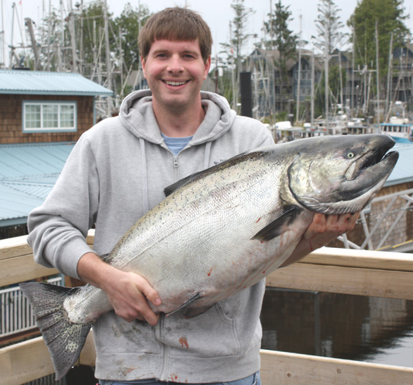 salmon fishing Vancouver island