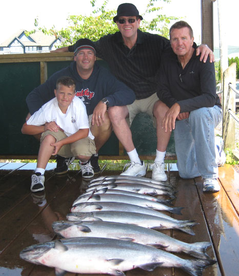 fishing Vancouver island