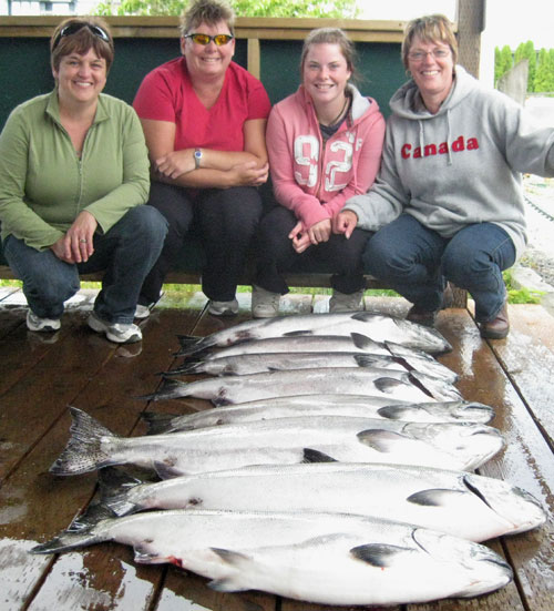 fishing Vancouver island