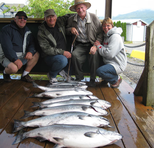 fishing Vancouver island