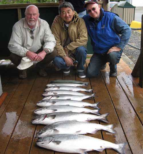 fishing Vancouver island