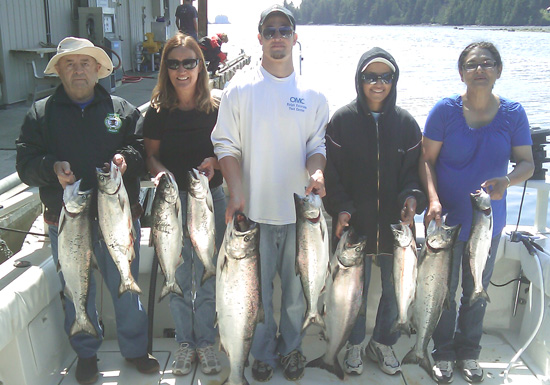 best salmon fishing