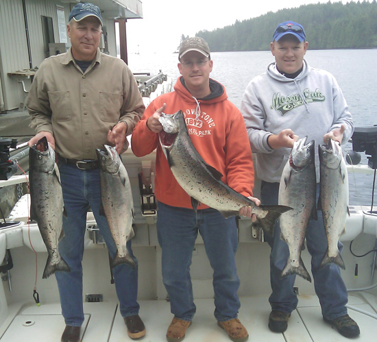 best salmon fishing