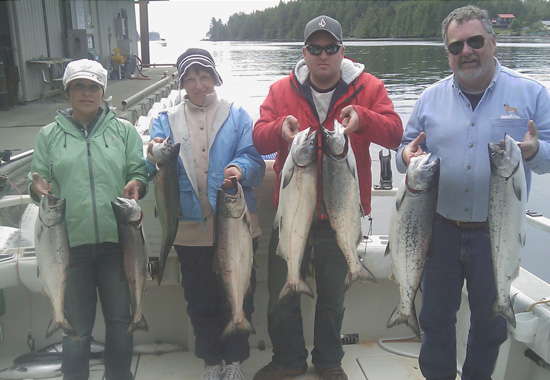 best salmon fishing