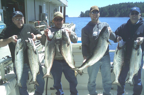 best salmon fishing