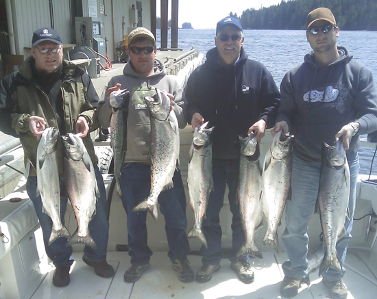 best salmon fishing