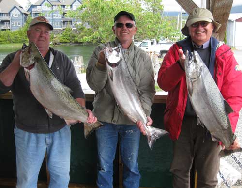 salmon fishing Vancouver island