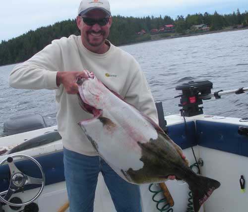 salmon fishing Vancouver island