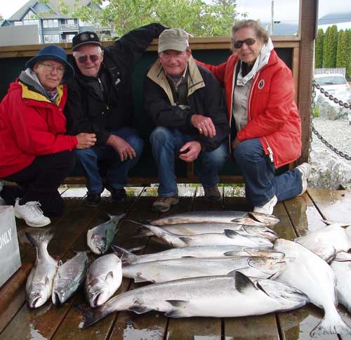 salmon fishing Vancouver island