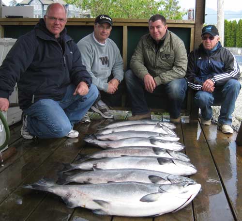 fishing Vancouver island