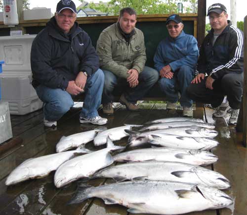 fishing Vancouver island