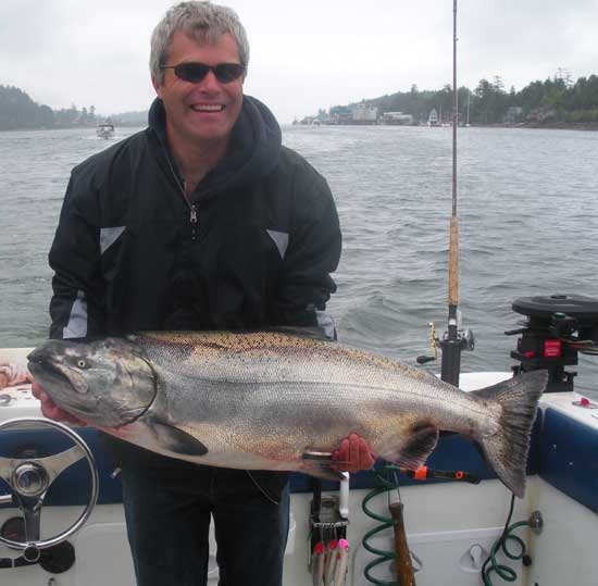 fishing Vancouver island