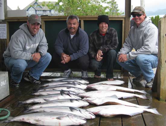 fishing Vancouver island