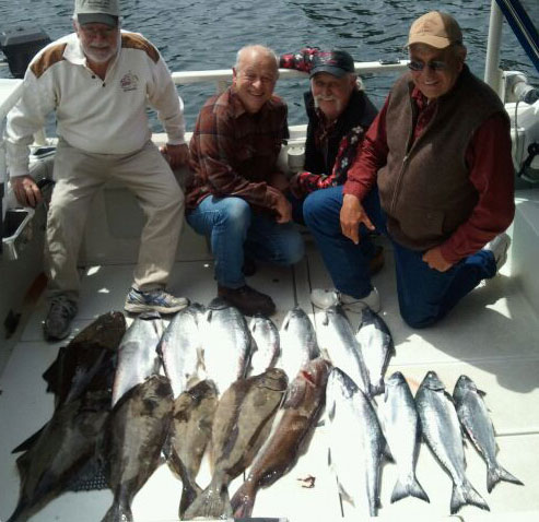 salmon fishing Vancouver island