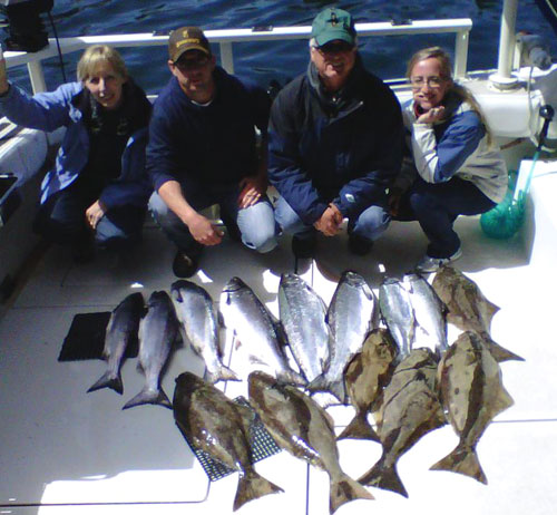 salmon fishing Vancouver island