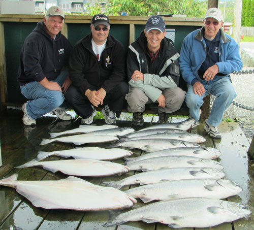 salmon fishing Vancouver island