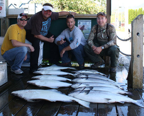 salmon fishing Vancouver island