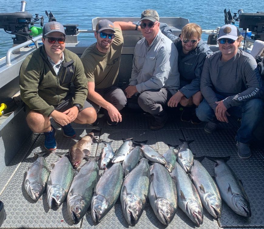 salmon fishing vancouver island