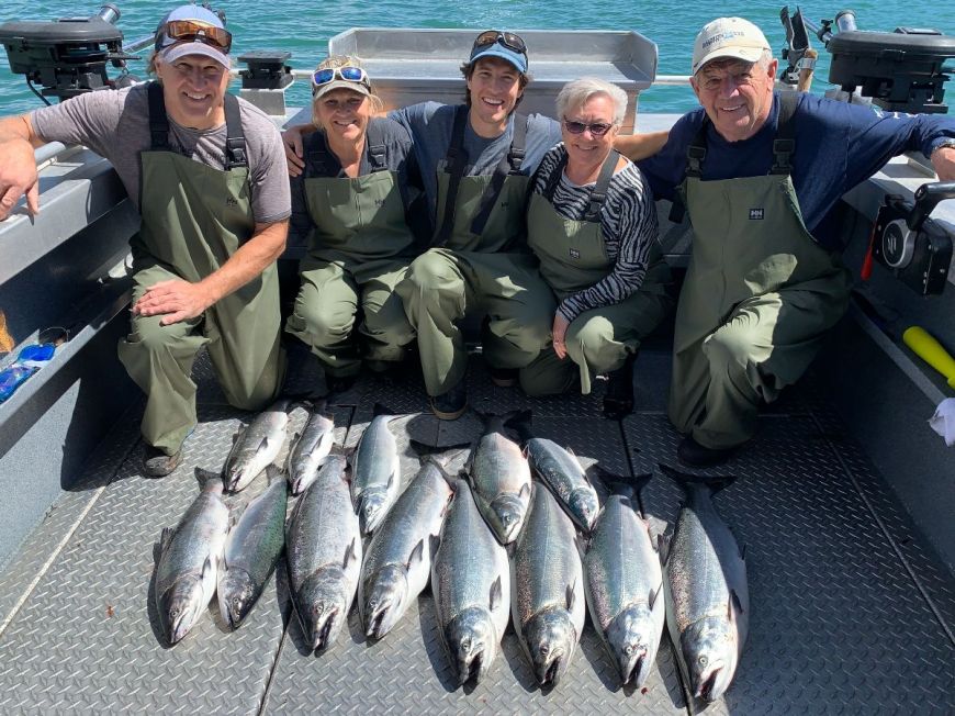 fish catching in BC