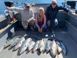 Fishng Report August 15 2022 Ucluelet BC – Vancouver Island