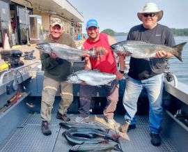 Fishing Report Ucluelet BC Canada August 15