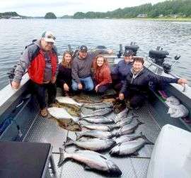 Fishing Report Ucluelet BC Canada July 31