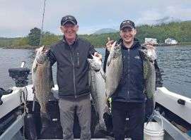 FISHING REPORT JULY 21, 2018 UCLUELET BC