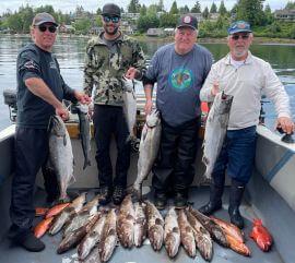 Fishing Report July 10 Ucluelet BC