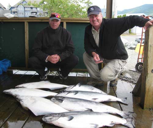 best salmon catching Vancouver island