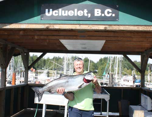 best salmon catching Vancouver island