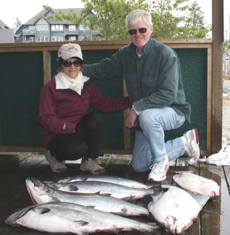 best salmon catching Vancouver island