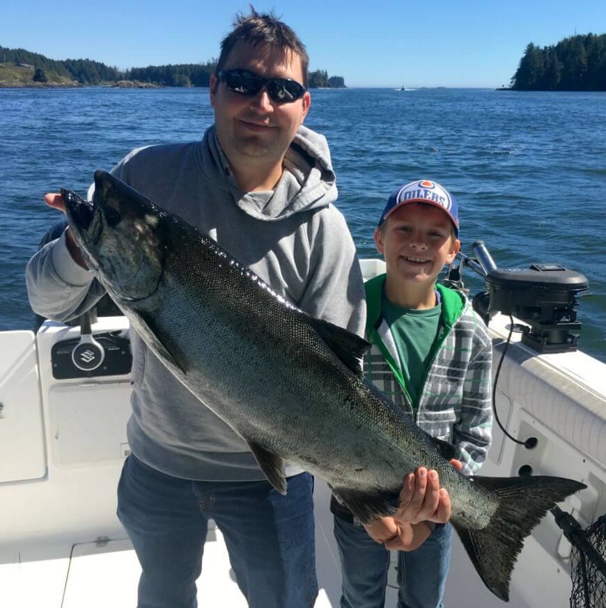 FISHING REPORT: UCLUEULET, B.C. AUGUST 31, 2017