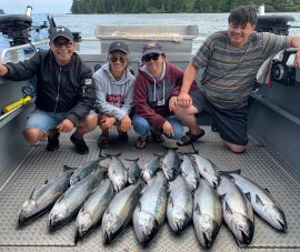 Fishing Report Auguist 10, 2023 Ucluelet BC – Vancouver Island Canada