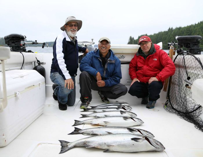 Vancouver island best salmon catching