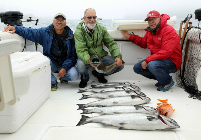 Vancouver island best salmon catching