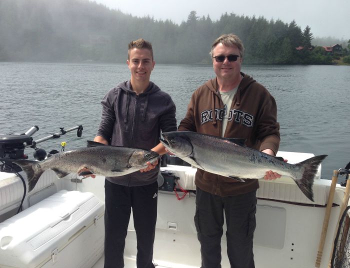 Vancouver island best salmon catching