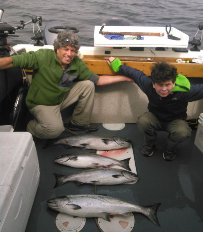 Vancouver island best salmon catching