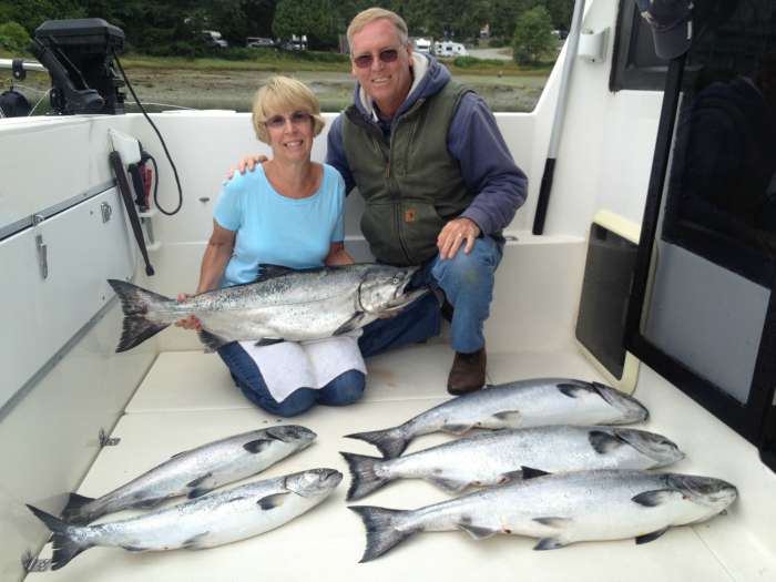 Vancouver island best salmon catching