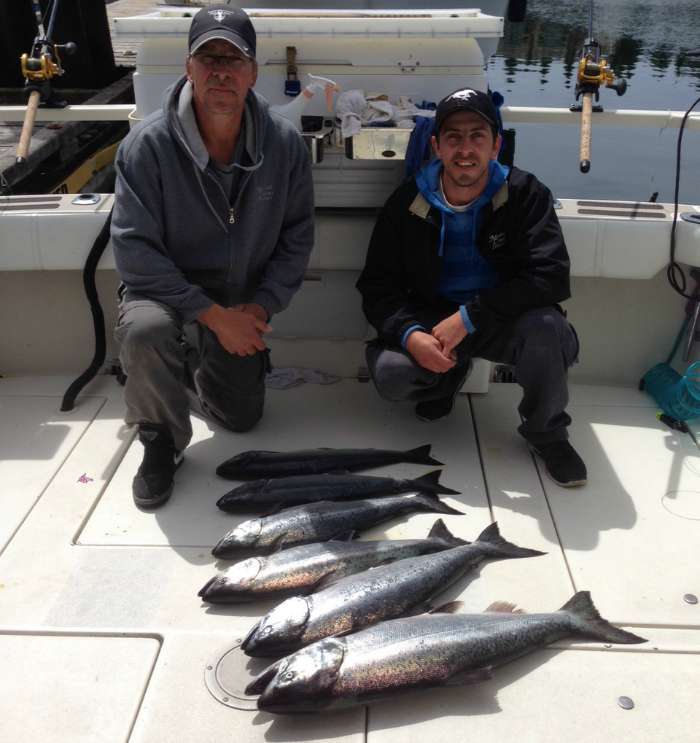 Vancouver island best salmon catching