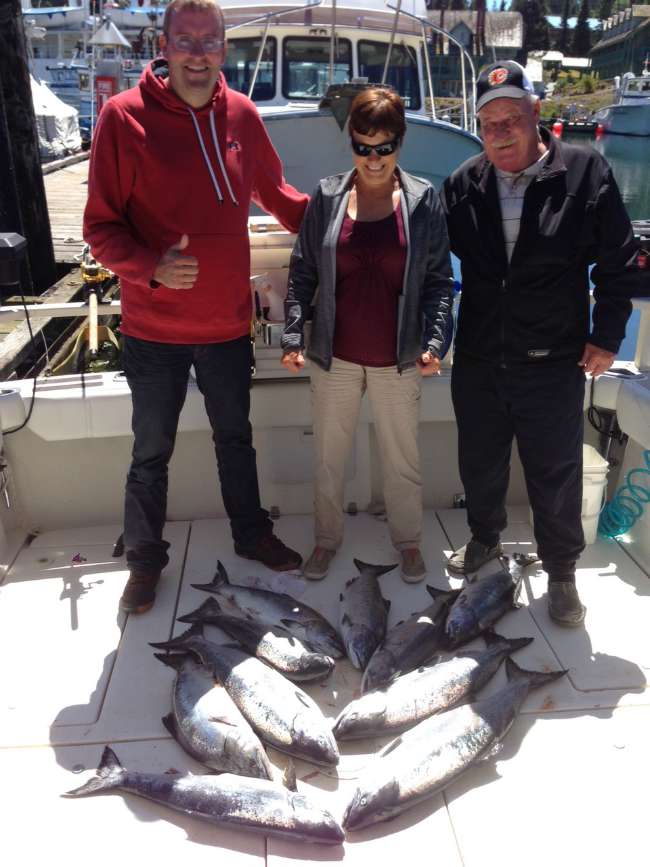 Vancouver island best salmon catching