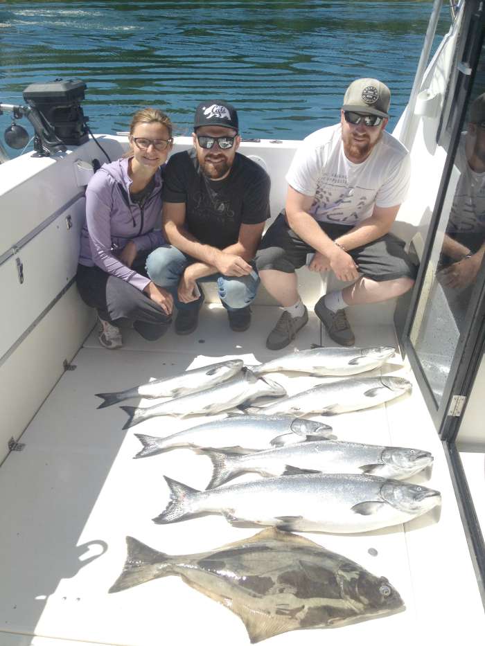 Vancouver island best salmon catching