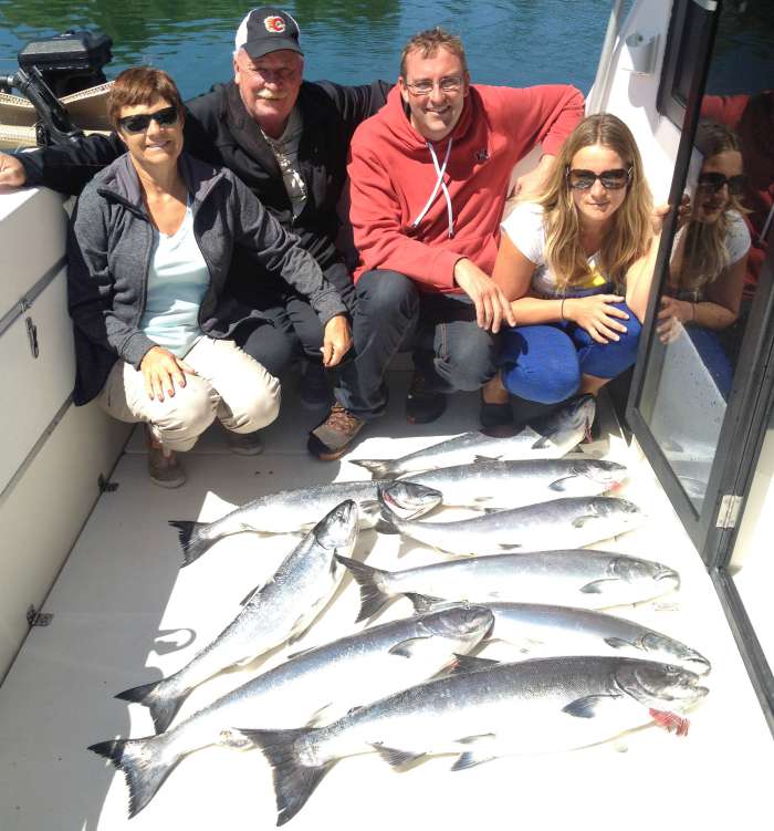 Vancouver island best salmon catching