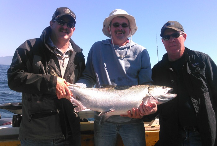 Vancouver island best salmon catching