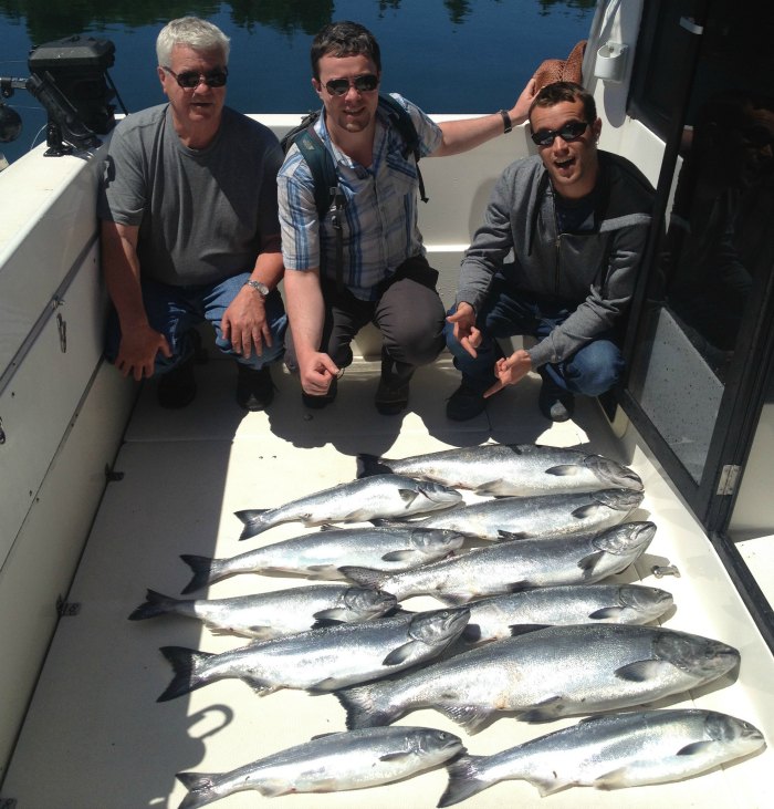 Vancouver island best salmon catching