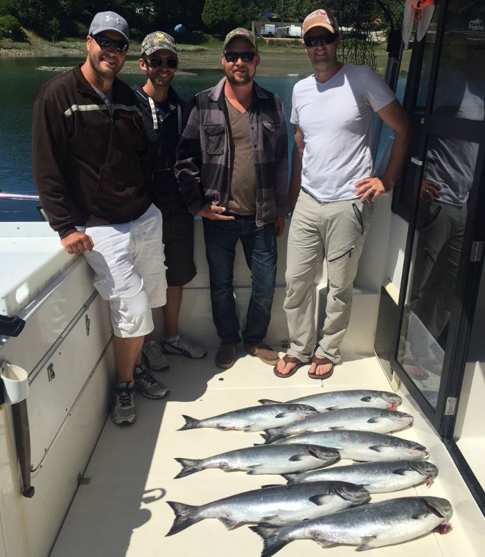 Vancouver island best salmon catching