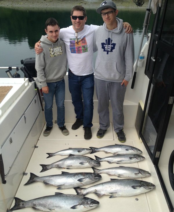 Vancouver island best salmon catching