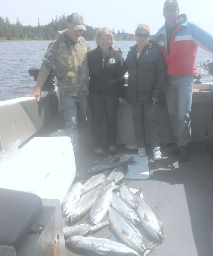 salmon fishing Vancouver island