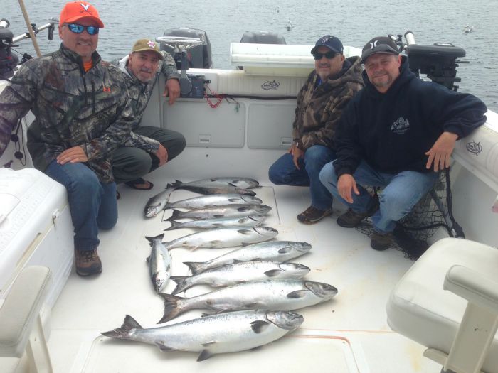 salmon fishing Vancouver island