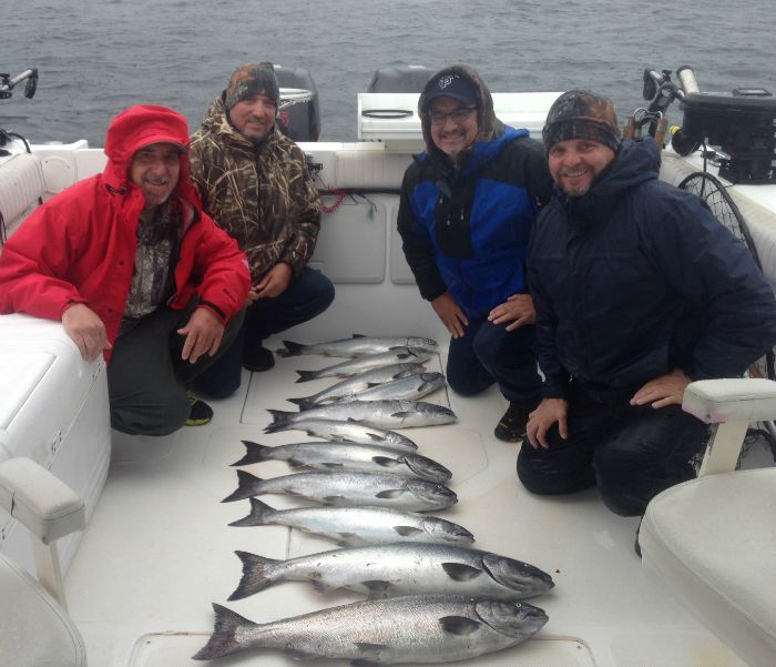 salmon fishing Vancouver island