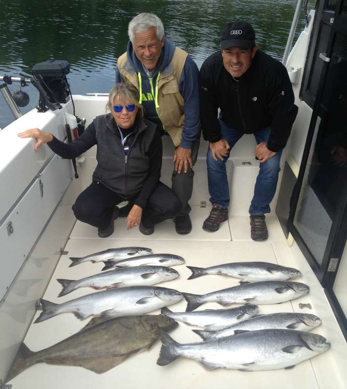 salmon fishing Vancouver island